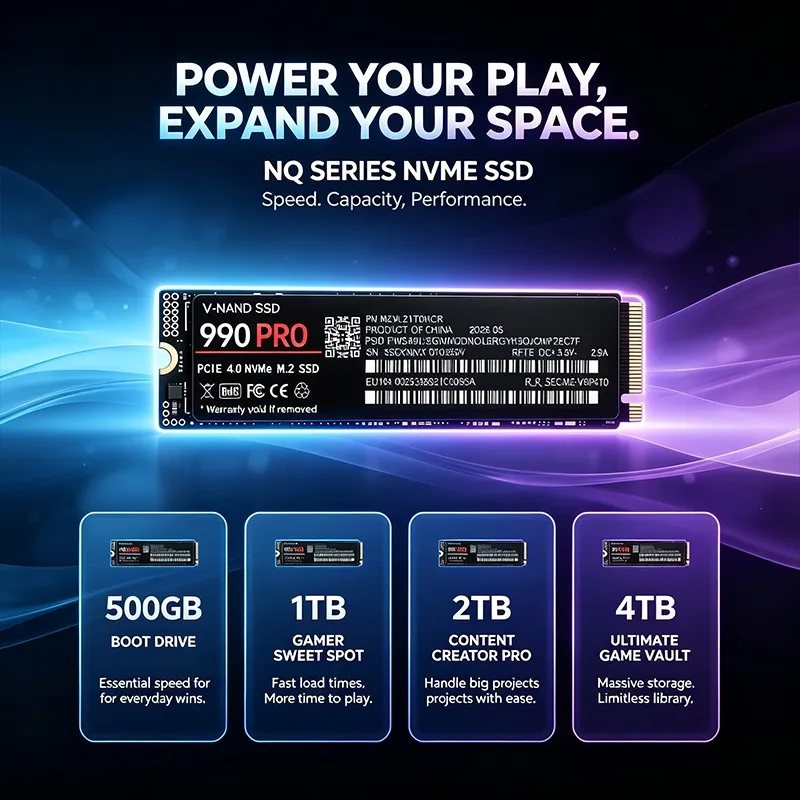 SSD 990 PRO original, 500 GB a - M.2 Nvme 4Tb Pcie 4.0 Ssd avaliação e preço