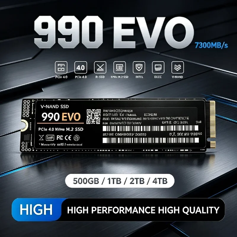 SSD Original 990 EVO NVMe M.2  - M.2 Nvme 4Tb Pcie 4.0 Ssd avaliação e preço