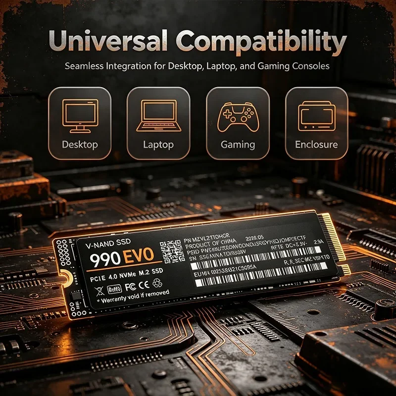 SSD Original 990 EVO NVMe M.2  - M.2 Nvme 4Tb Pcie 4.0 Ssd avaliação e preço