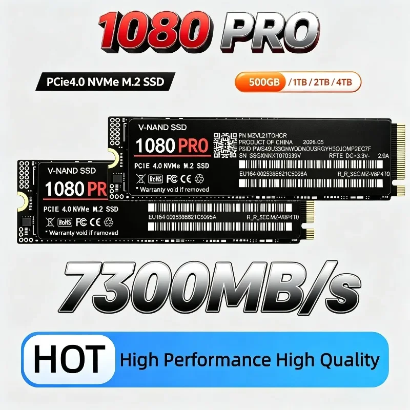 SSD interno 1080PRO M.2 NVMe P - M.2 Nvme 4Tb Pcie 4.0 Ssd avaliação e preço