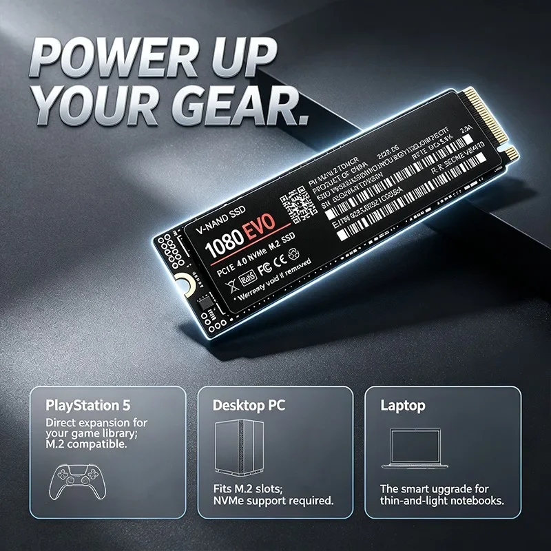 1080 EVO M.2 NVMe PCIe 4.0 Dis - M.2 Nvme 4Tb Pcie 4.0 Ssd avaliação e preço