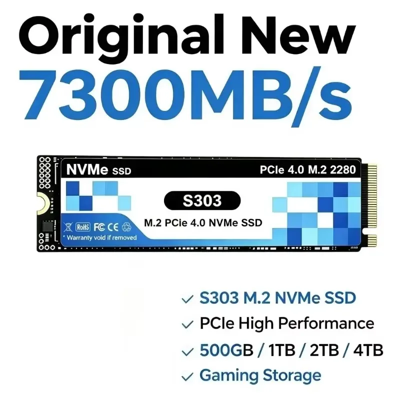 SSD interno M.2 NVMe S303 orig - M.2 Nvme 4Tb Pcie 4.0 Ssd avaliação e preço