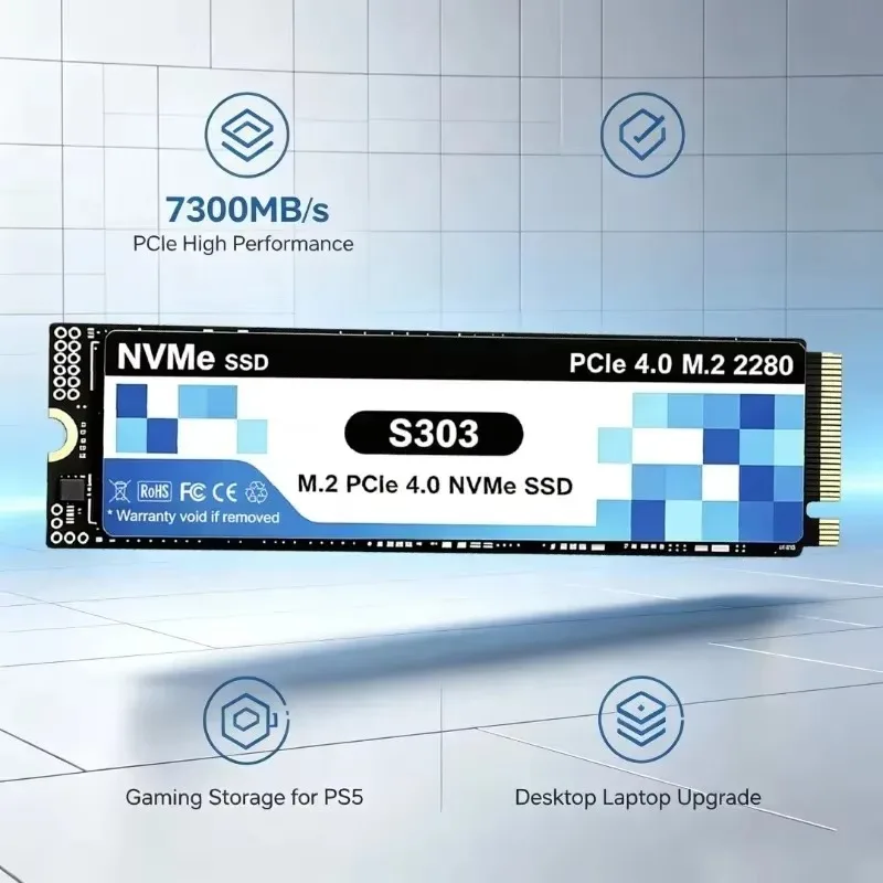 SSD interno M.2 NVMe S303 orig - M.2 Nvme 4Tb Pcie 4.0 Ssd avaliação e preço