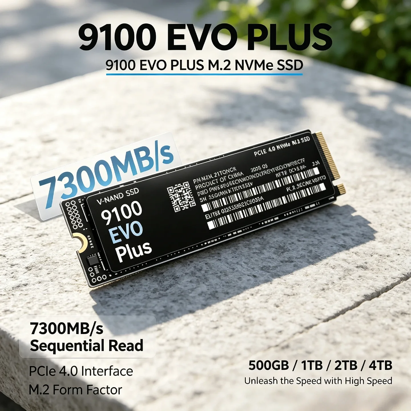 9100 EVO PLUS M.2 NVMe SSD – C - M.2 Nvme 4Tb Pcie 4.0 Ssd avaliação e preço