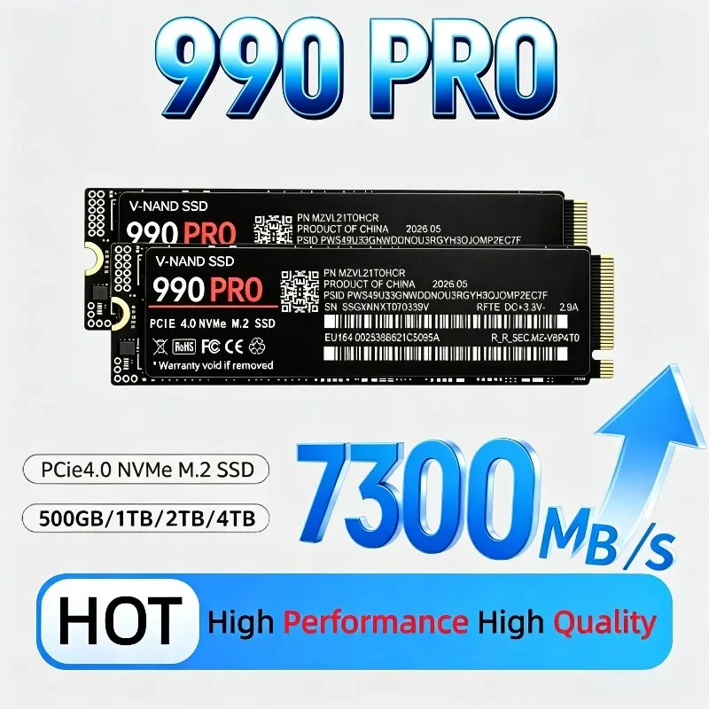 SSD Original 990 PRO M.2 2280  - M.2 Nvme 4Tb Pcie 4.0 Ssd avaliação e preço