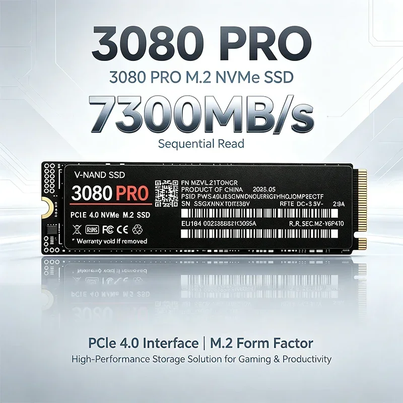 SSD Interno 3080 PRO 500GB 1TB - M.2 Nvme 4Tb Pcie 4.0 Ssd avaliação e preço